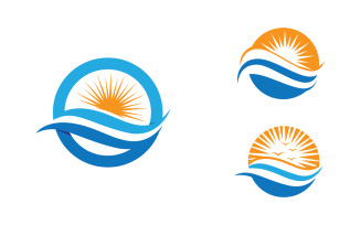 Healthy life Human fit sport logo sign illustration v.83