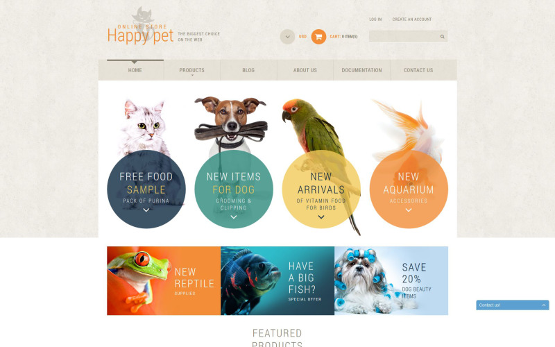 Animals Pets Shopify Theme