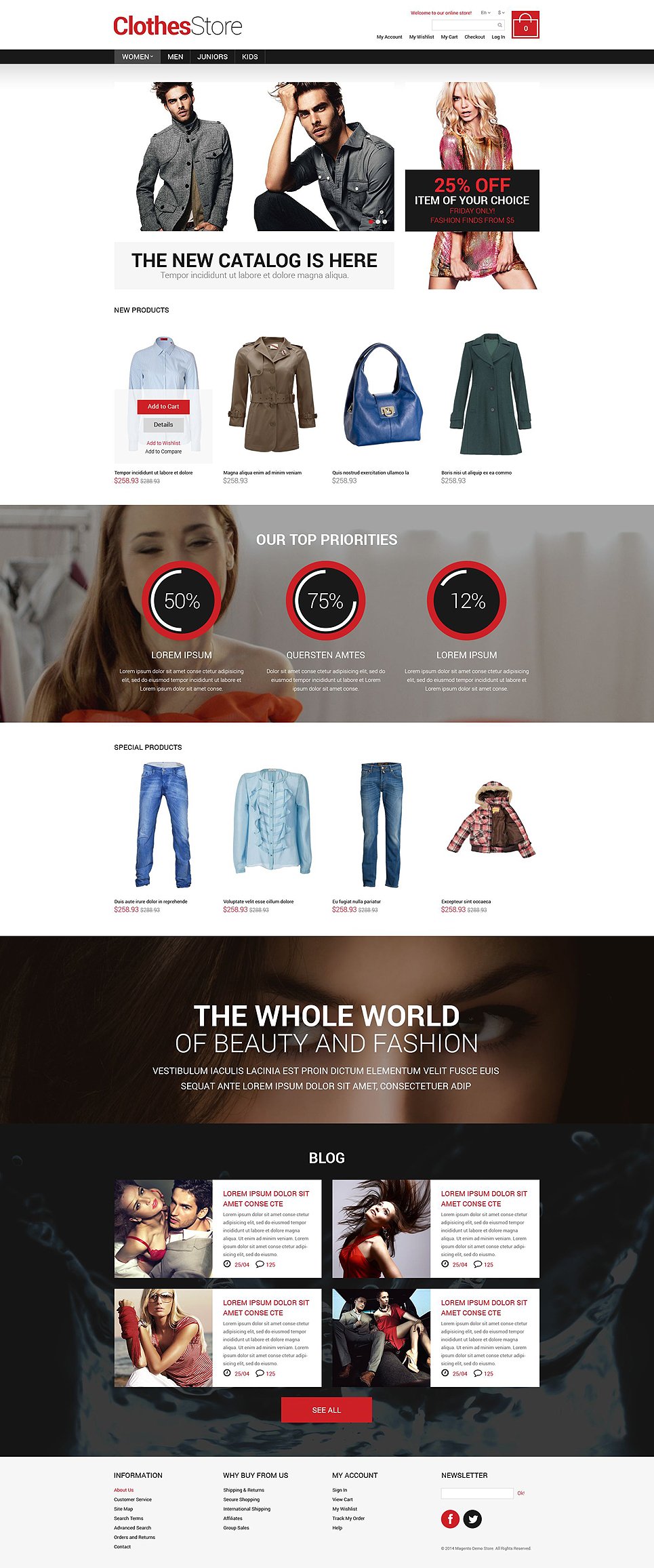 Apparel Responsive Magento Theme New Screenshots BIG