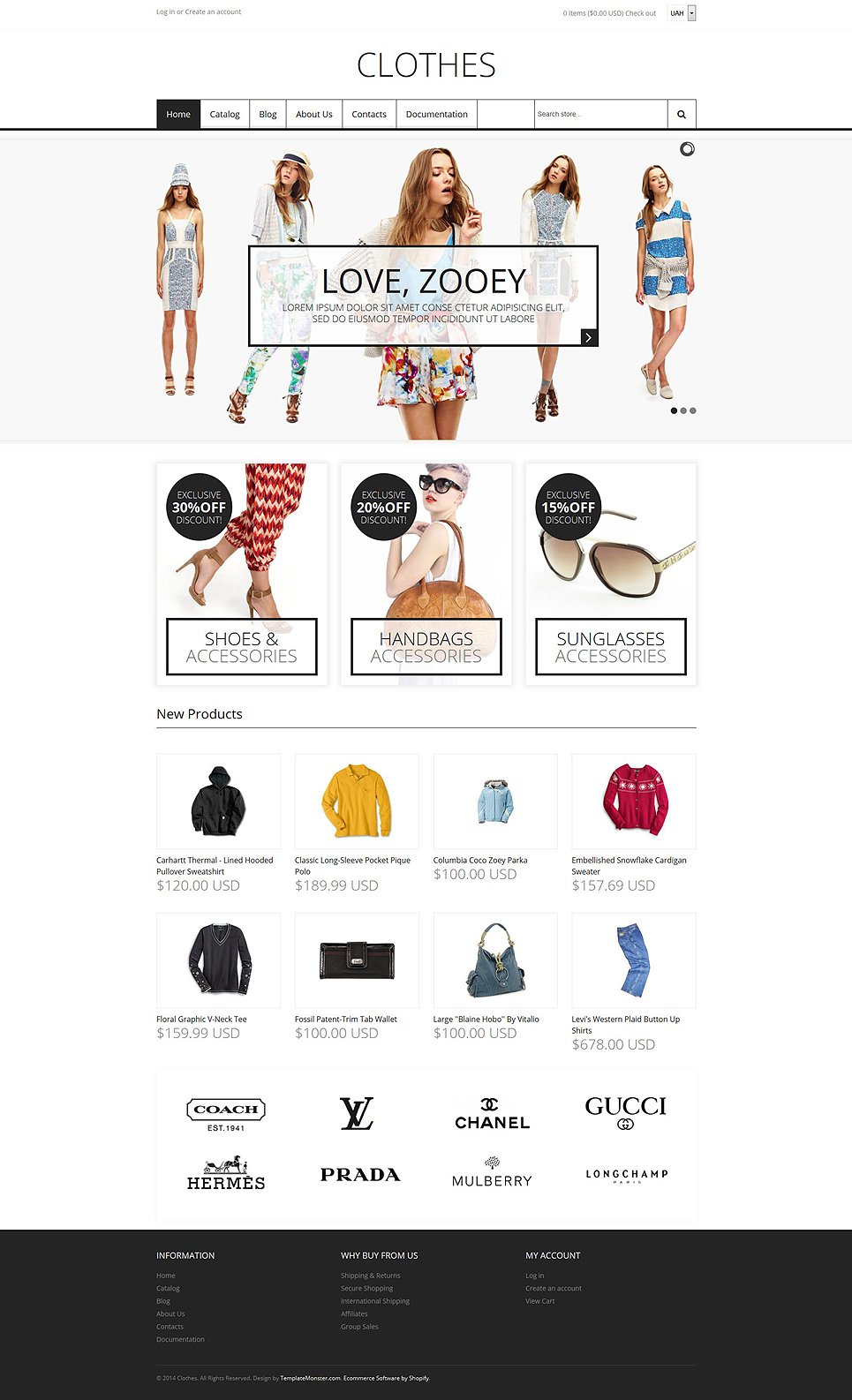 Fashion Store Responsive Shopify Theme New Screenshots BIG