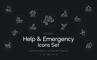 Help and Emergency Icons Set