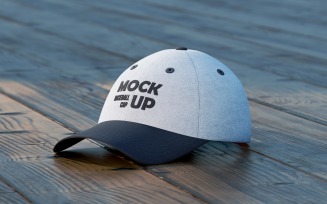 3 sets of Baseball Cap Mockup