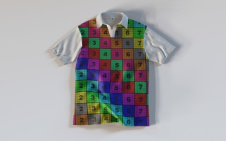 3 Sets of Polo Shirt Mockup