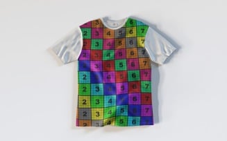 3 Sets of T-Shirt Front Mockup