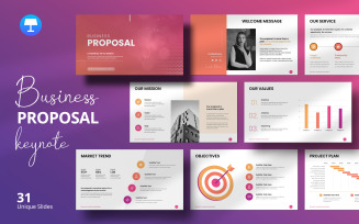 Modern Business Proposal Keynote Template