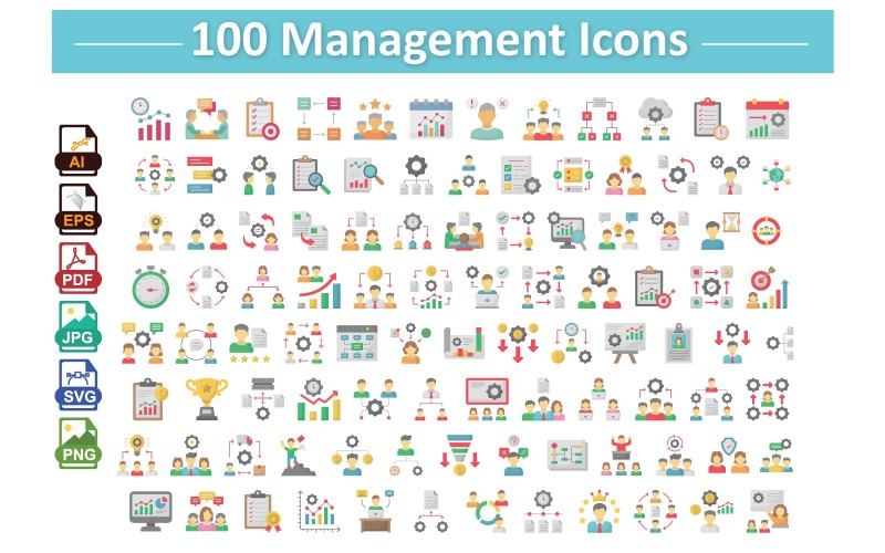 Ultimate Management Icons Pack Icon Set