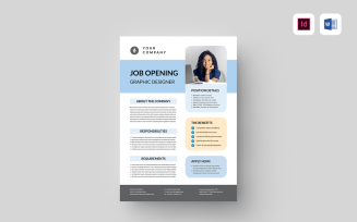 Job Vacancy Flyer Template