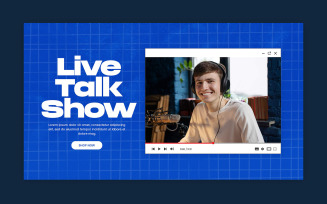 Podcast Web Banner Template 02
