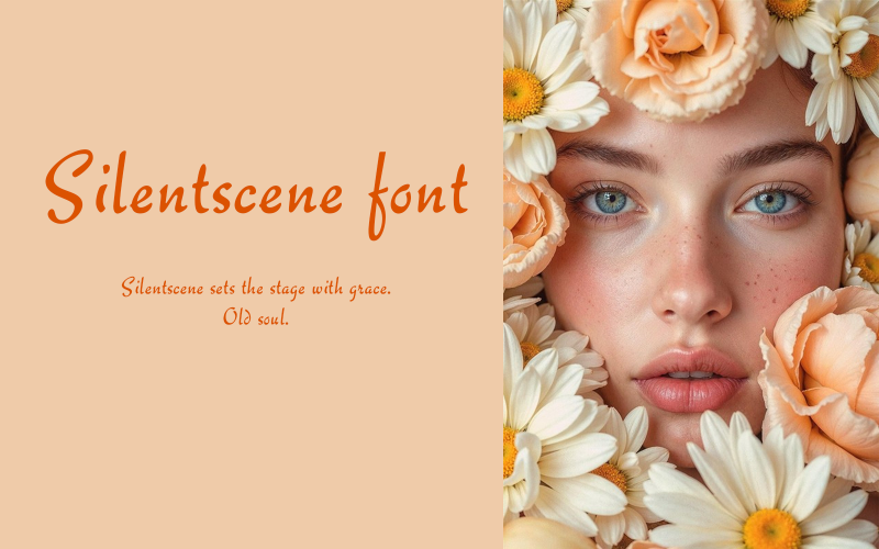 Silentscene font-Regular-090-25 Font
