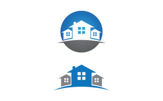 House Property concept icon logo template v.48