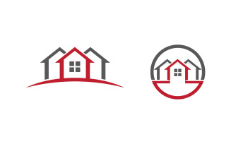 House Property concept icon logo template v.51