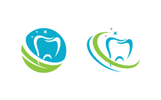 Dental Medical Care Logo icon vector design template vv.70