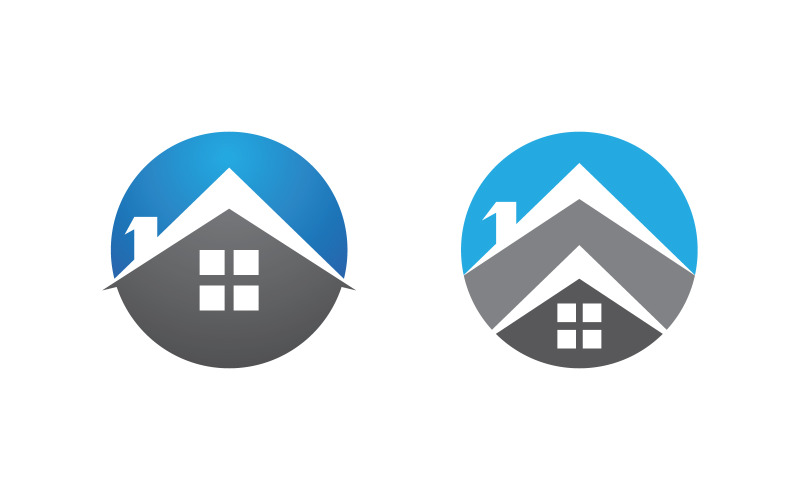 House Property concept icon logo template v.42 Logo Template