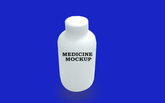 Medicine Mockup PSD Template Design 1