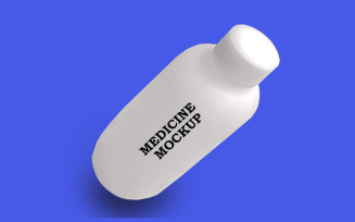 Medicine Mockup PSD Template Design 2