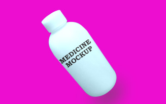 Medicine Mockup PSD Template Design 3