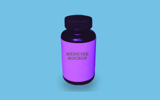 Medicine Mockup PSD Template Design 5