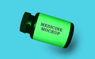 Medicine Mockup PSD Template Design 7