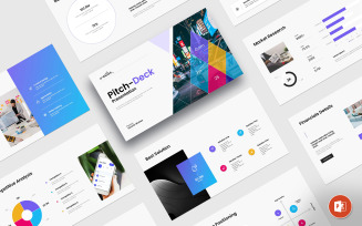 Pitch-Deck PowerPoint Business template
