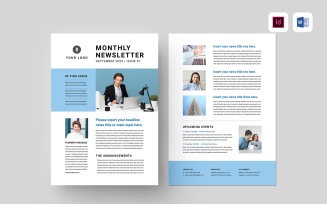 Company Newsletter Word Template
