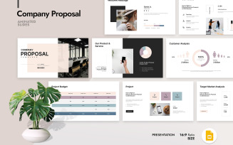 Company Proposal Google Slide Business Template