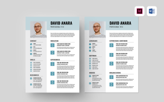 Microsoft Word CV Resume Template