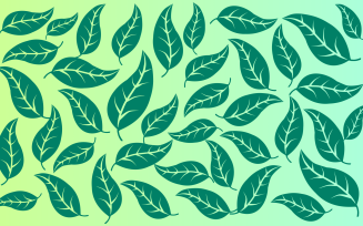 Modern Design Leaves Logo Template