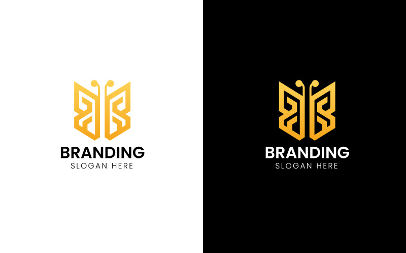 Abstract butterfly beauty logo-920 Logo Template