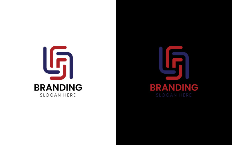 Letter F or G or FG business logo-910 Logo Template