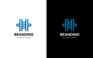 Letter H company logo-908