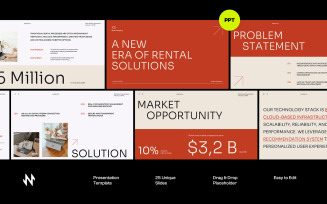 Rental Platform Pitch Deck PowerPoint