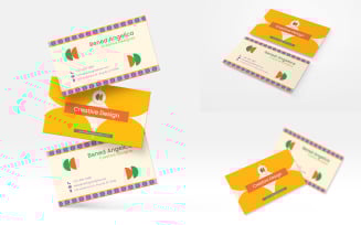 Retro Modern Business Card