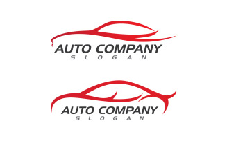 Auto car icon design Logo vector illustration design template v.3