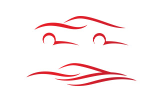 Auto car icon design Logo vector illustration design template v.5