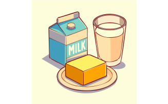 Dairy Products Still Life