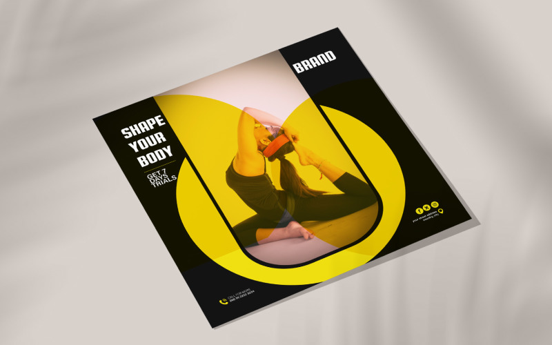 Shape Your Body Fitness Instagram post Social Media