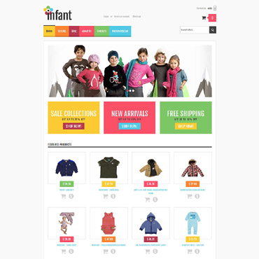 Baby Store Shopify Themes 52259