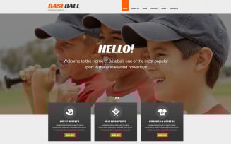 Baseball Responsive WordPress Theme