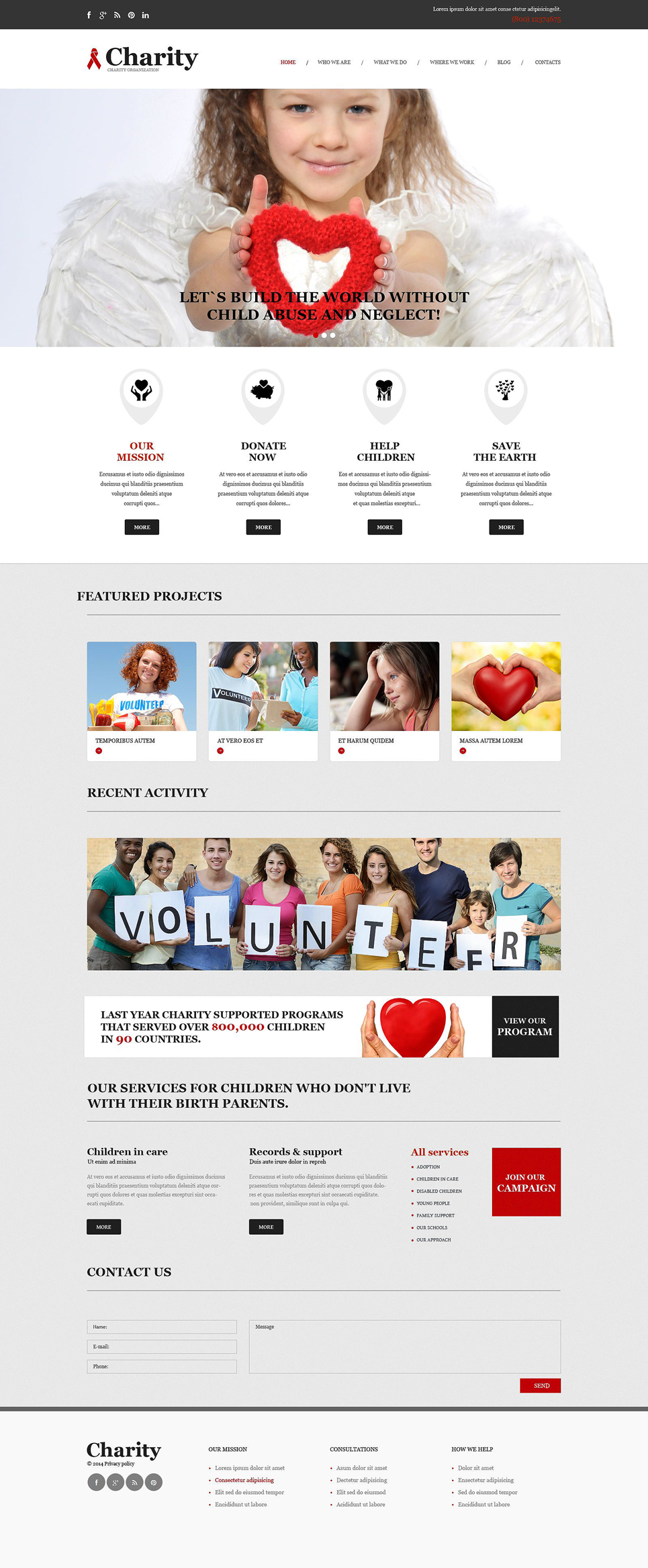 Charity Muse Template New Screenshots BIG