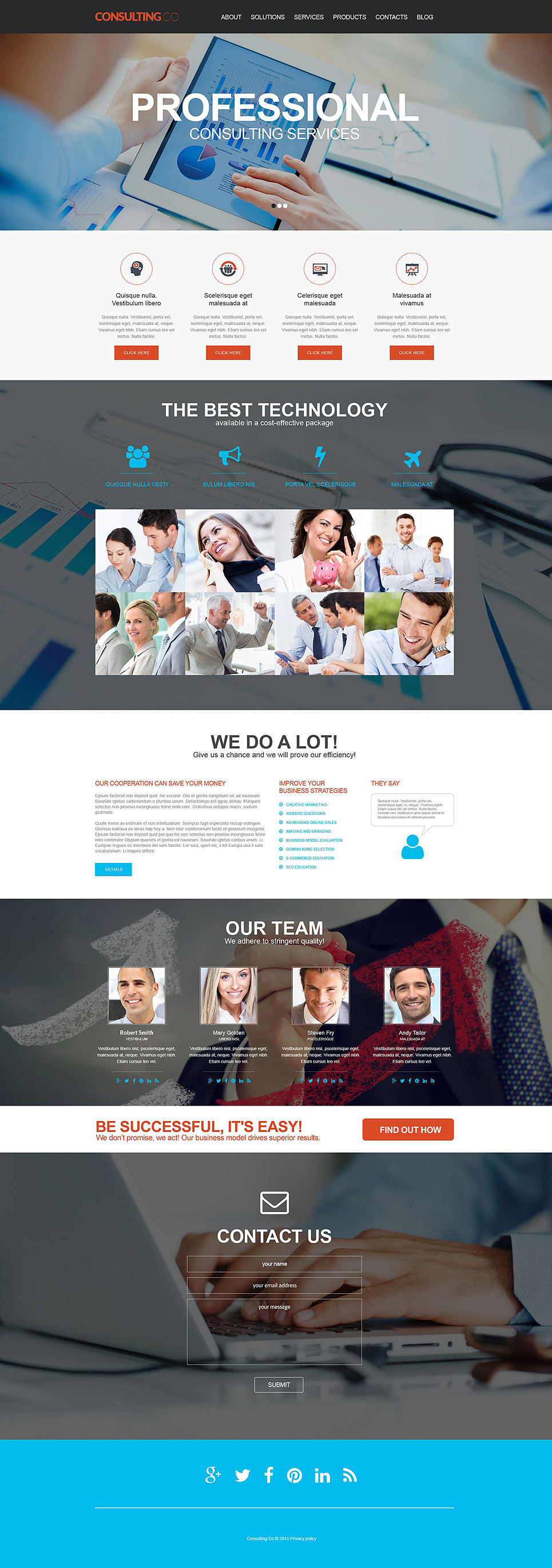 Consulting Muse Template New Screenshots BIG