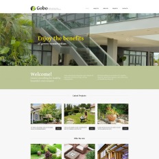 landscape design moto cms html templates