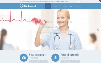 Medical Responsive Website Template