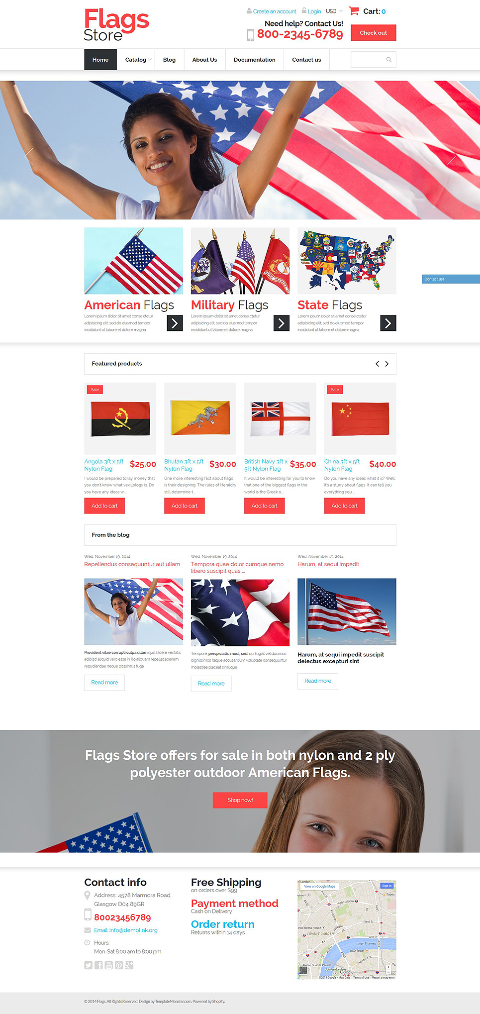 National Flags Shopify Theme New Screenshots BIG