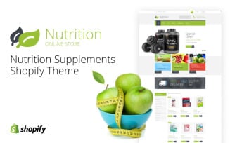 Nutrition Supplements Shopify Theme