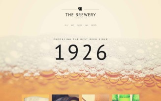 Old Pub Website Template