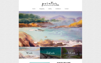 Personal Page Responsive Website Template