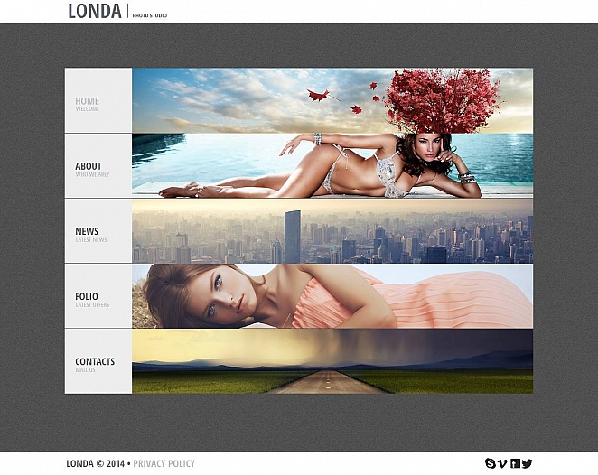 Photo Studio Photo Gallery Template New Screenshots BIG