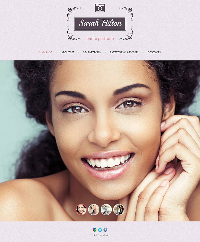 Photographer Portfolio Photo Gallery Template New Screenshots BIG