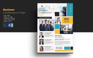 Printable Business Conference Flyer Template