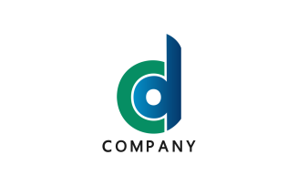 CD Letter Creative Design Logo Template